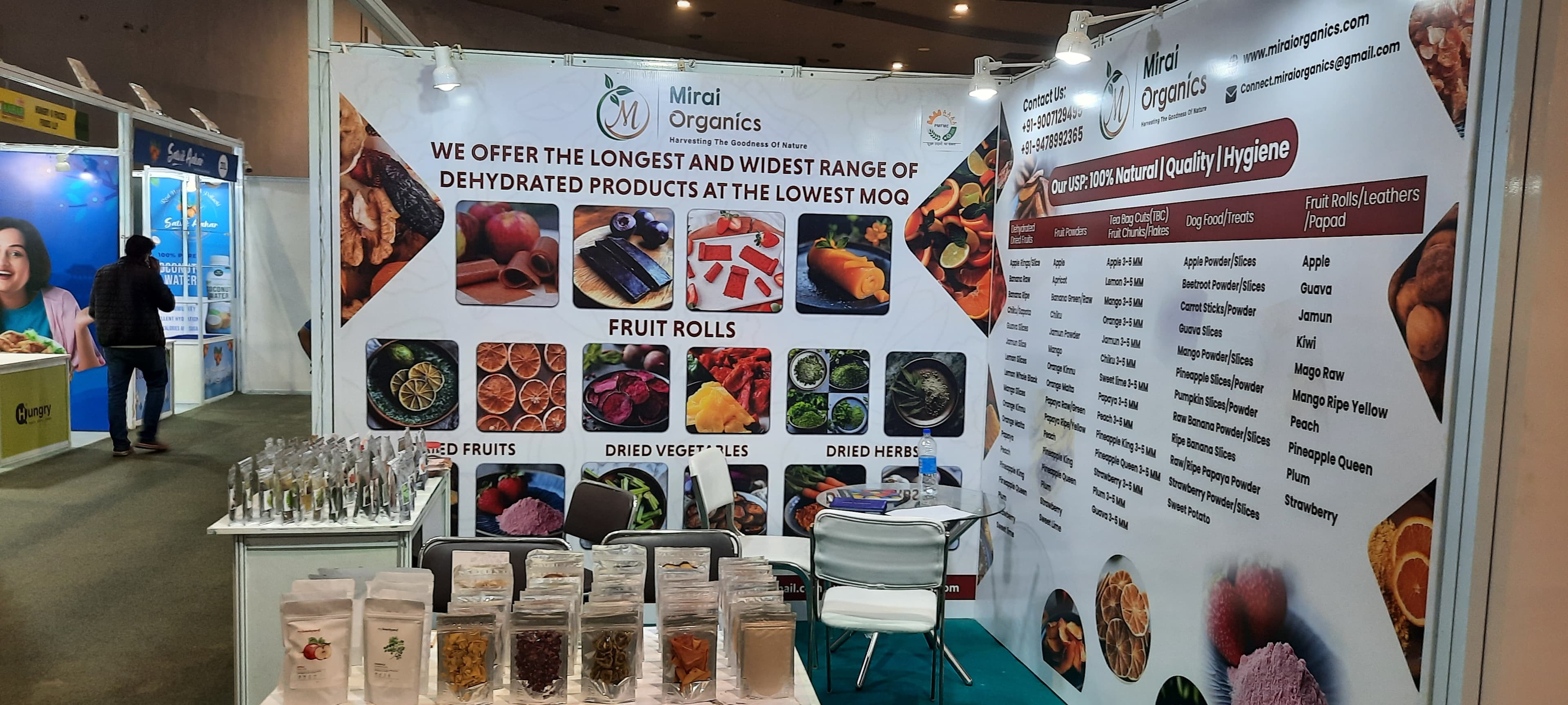 Mirai Organics at AAHAR 2025