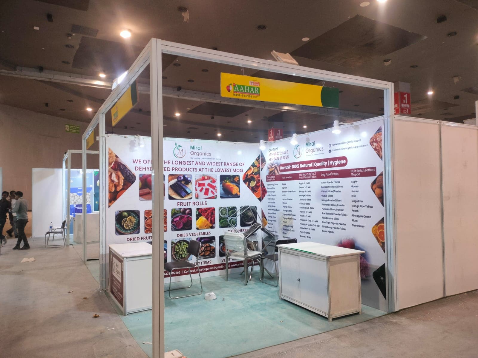 Mirai Organics at AAHAR 2025