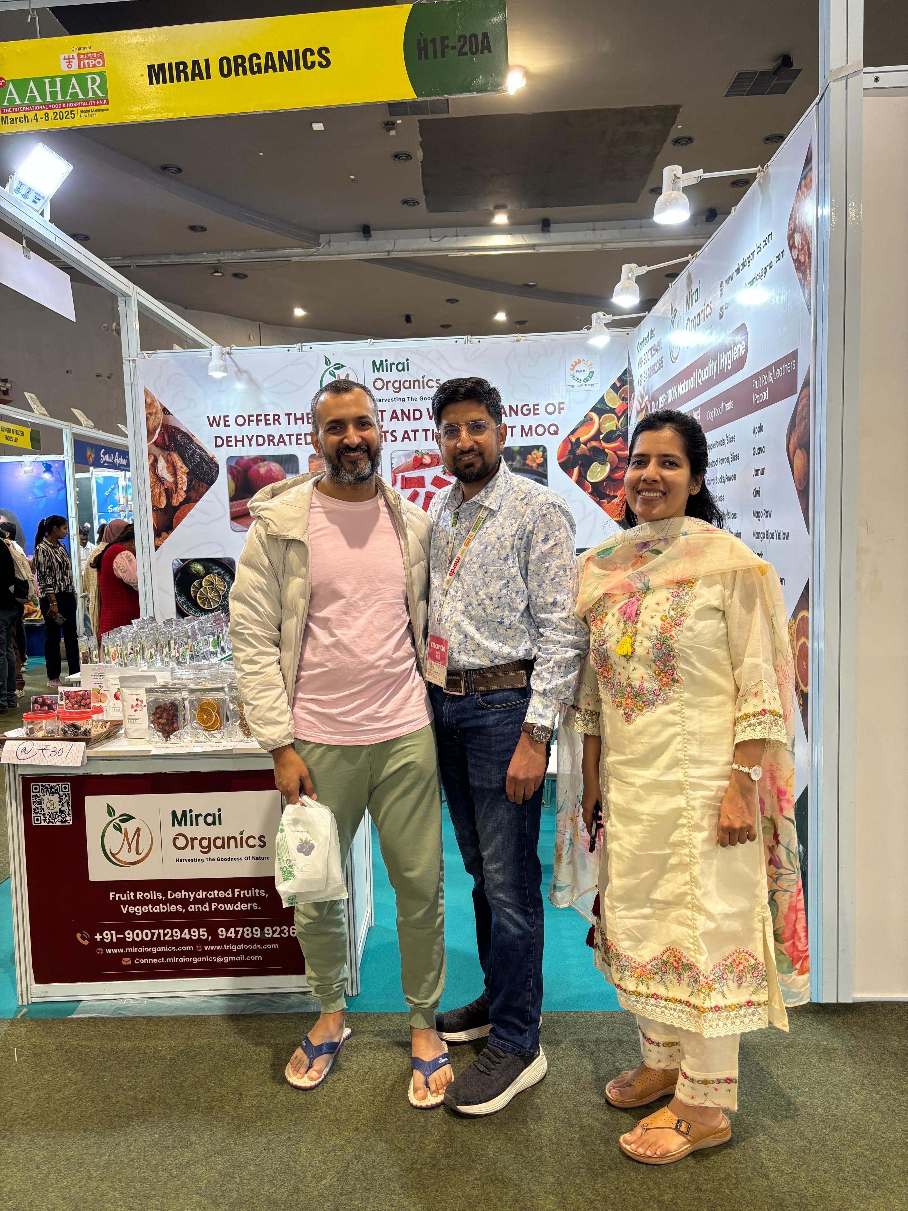 Mirai Organics at AAHAR 2025