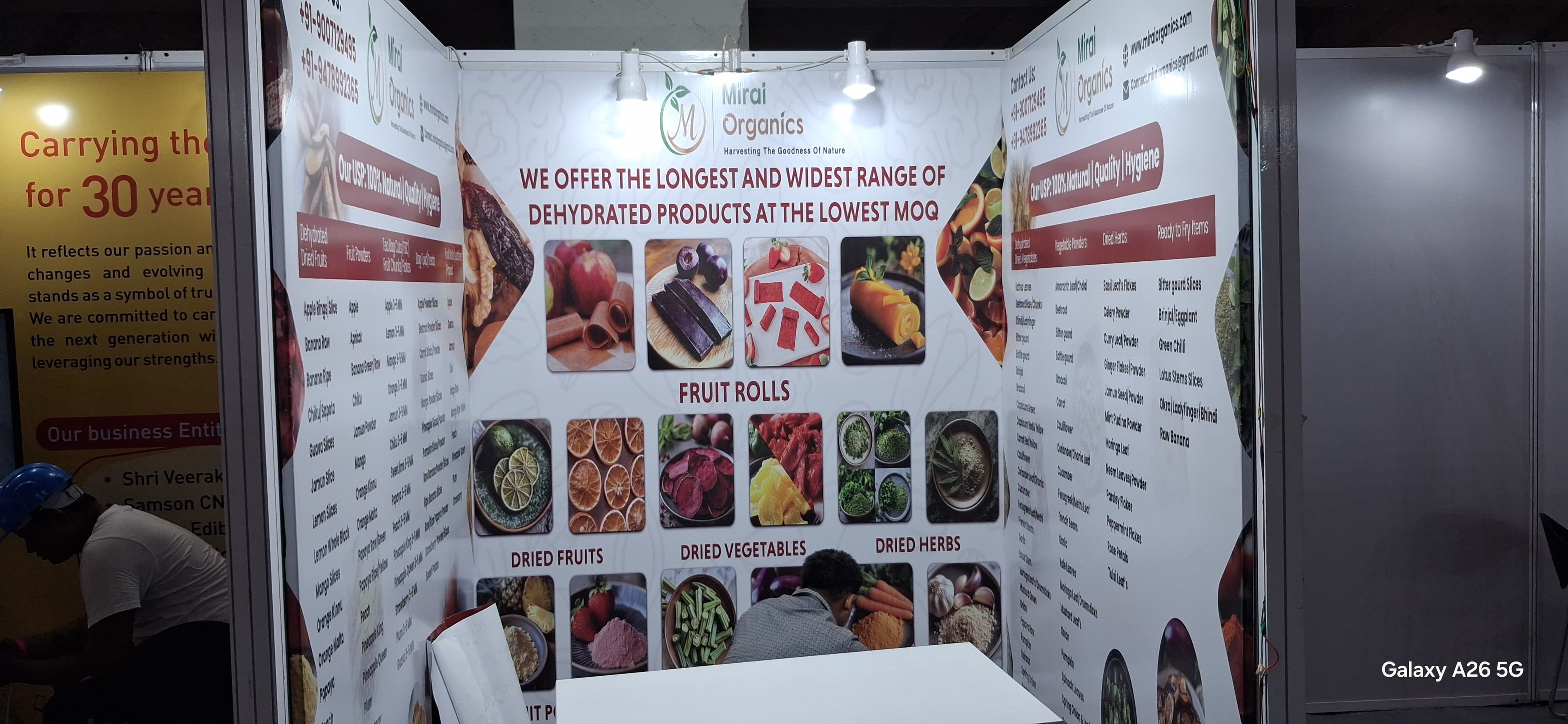Mirai Organics at CMIPL