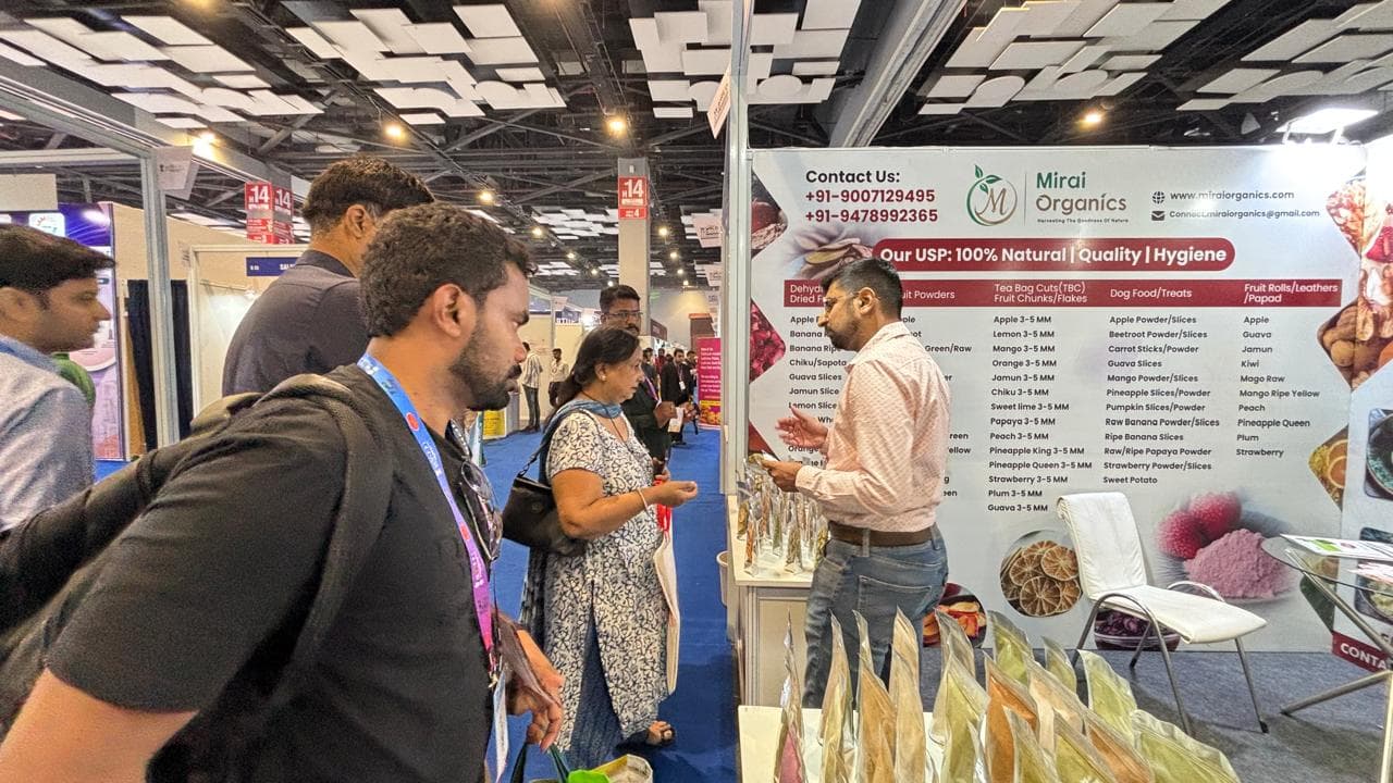 Mirai Organics at World Food India 2024
