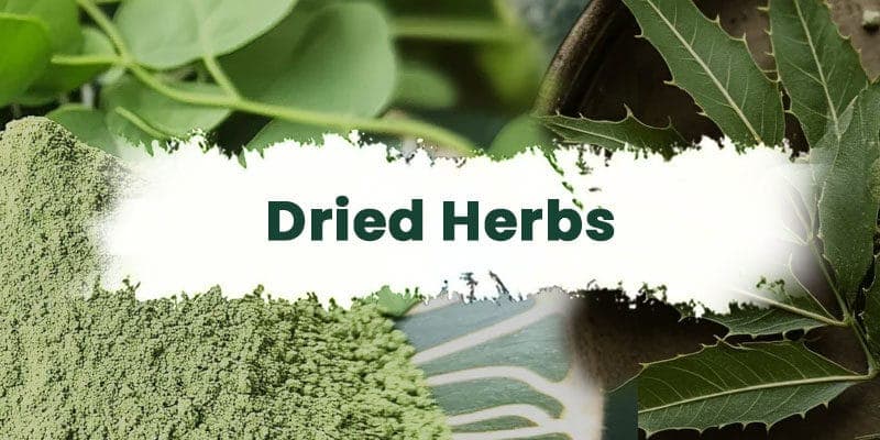 Dried herbs