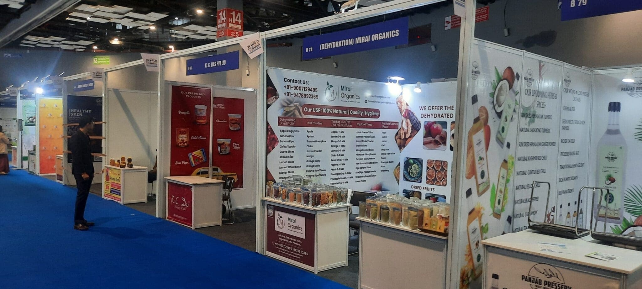 Mirai Organics at World Food India 2024