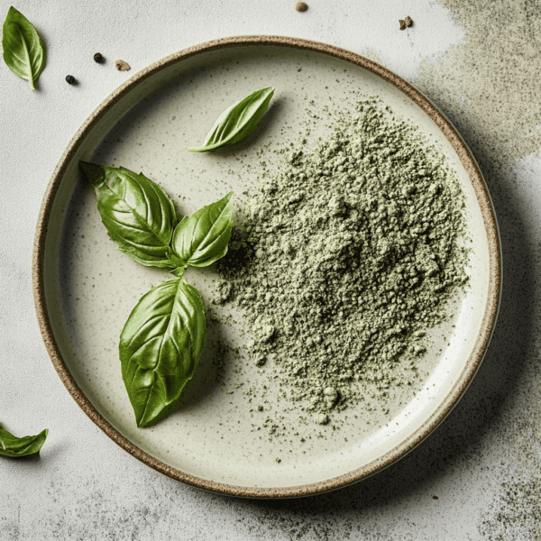 Green Basil Leaf